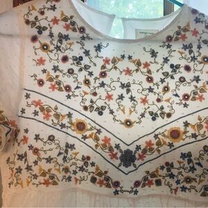 Orange Creek Multicolor Embroidered